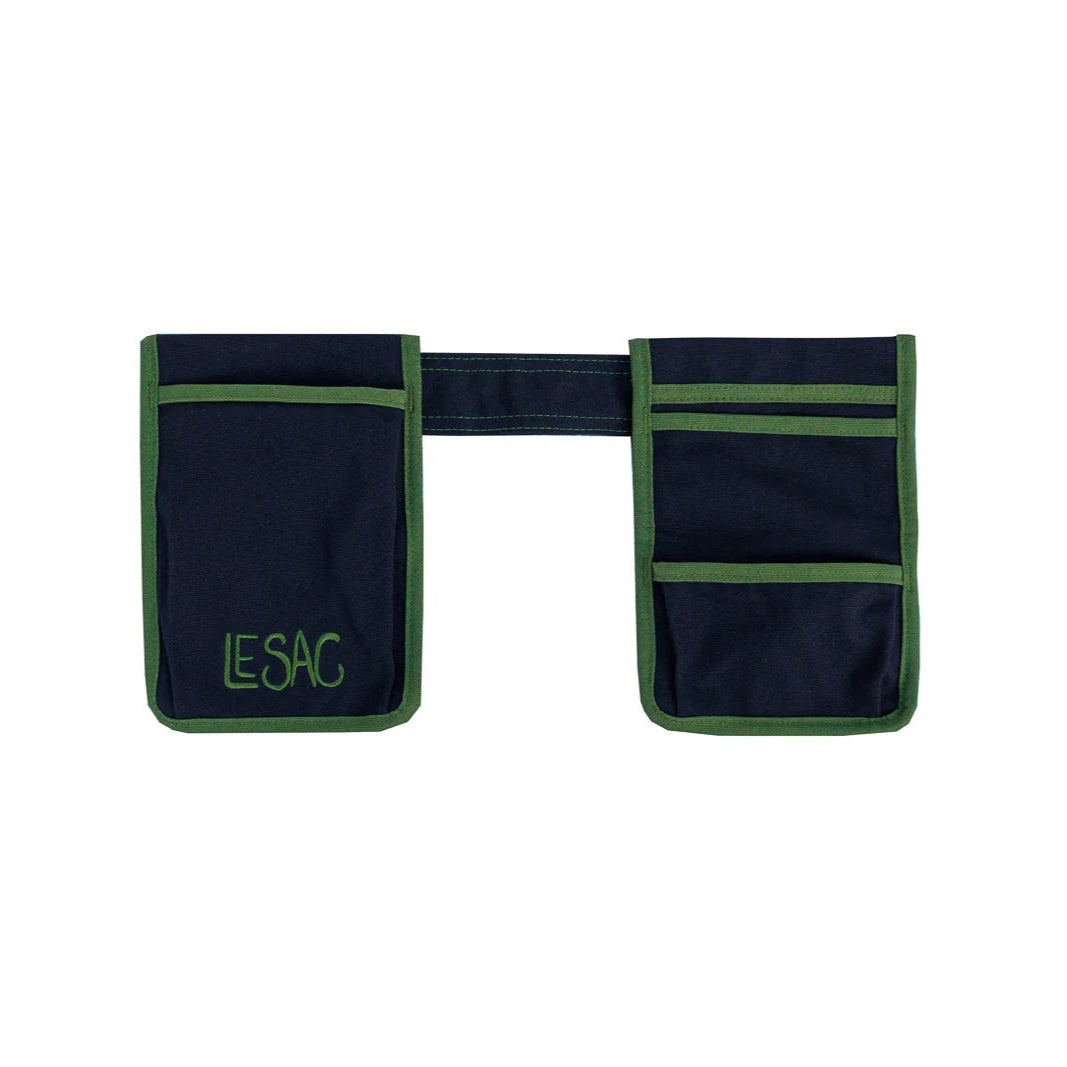 Garden Tool Belt / Navy &amp; Green