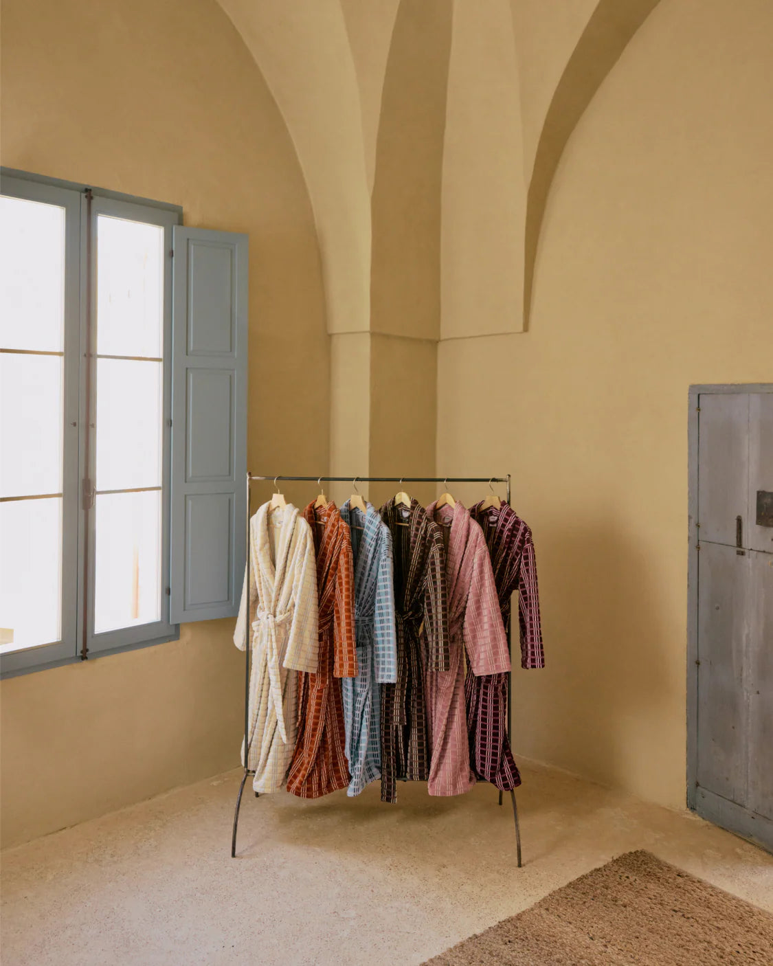 Velour Robe / Terracotta