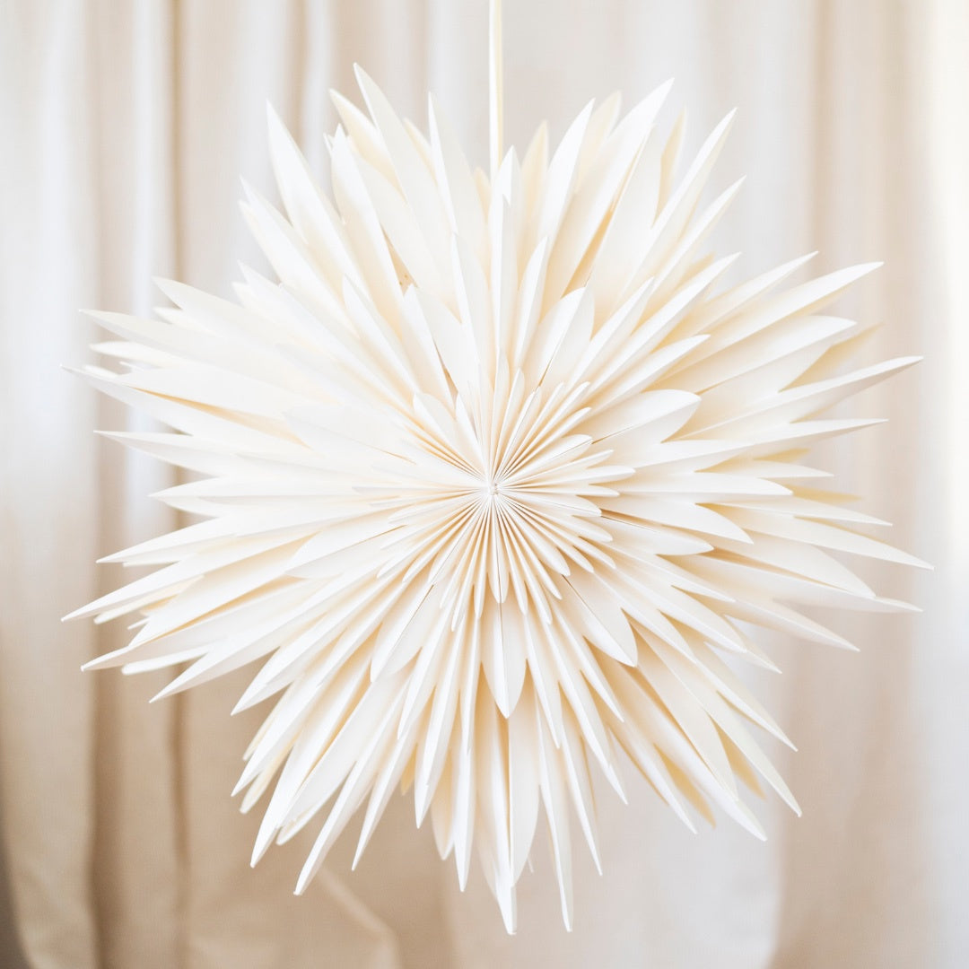 Paper Snowflake 65cm / Off White