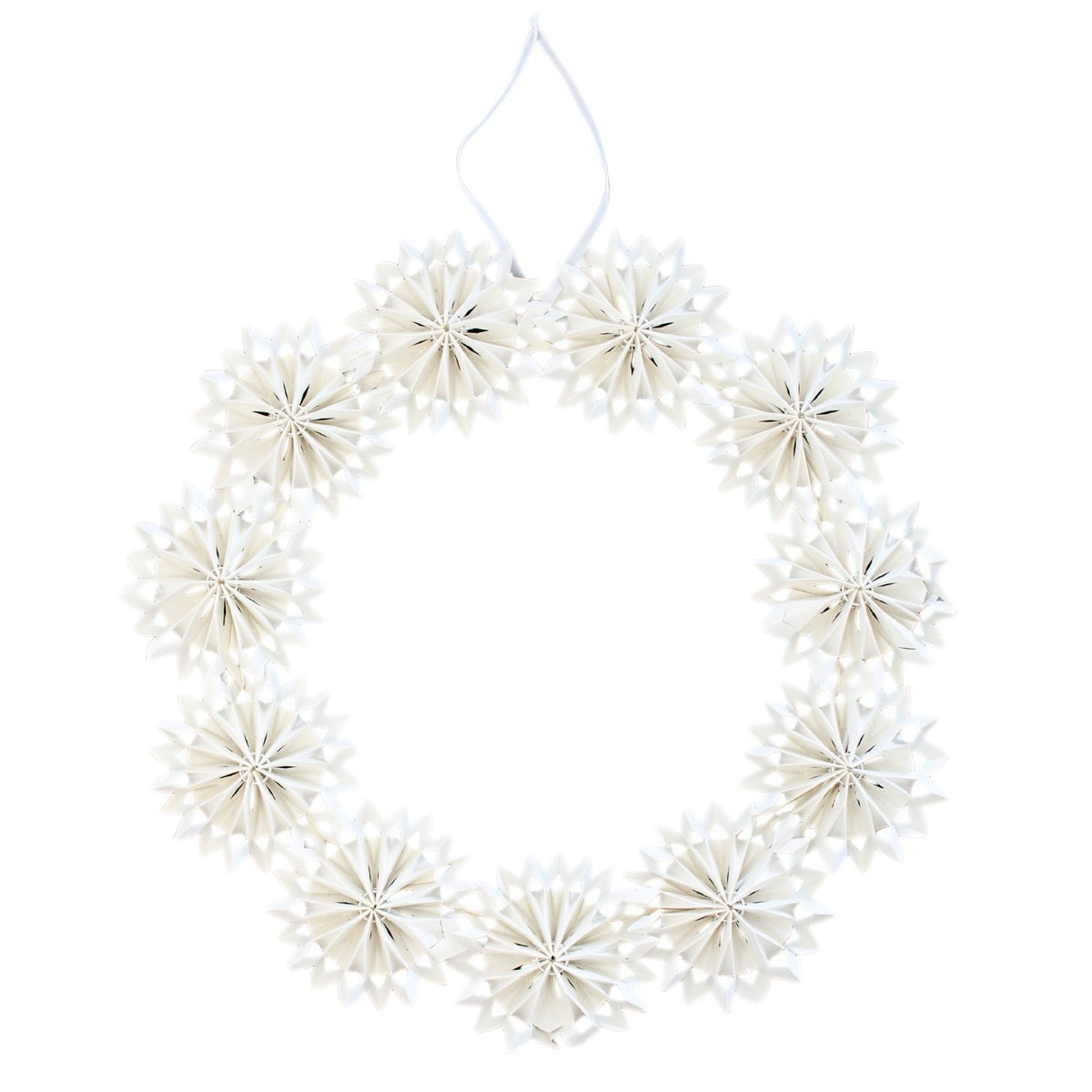 Paper Wreath / Off White