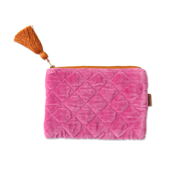 Pink Velvet Cosmetics Purse