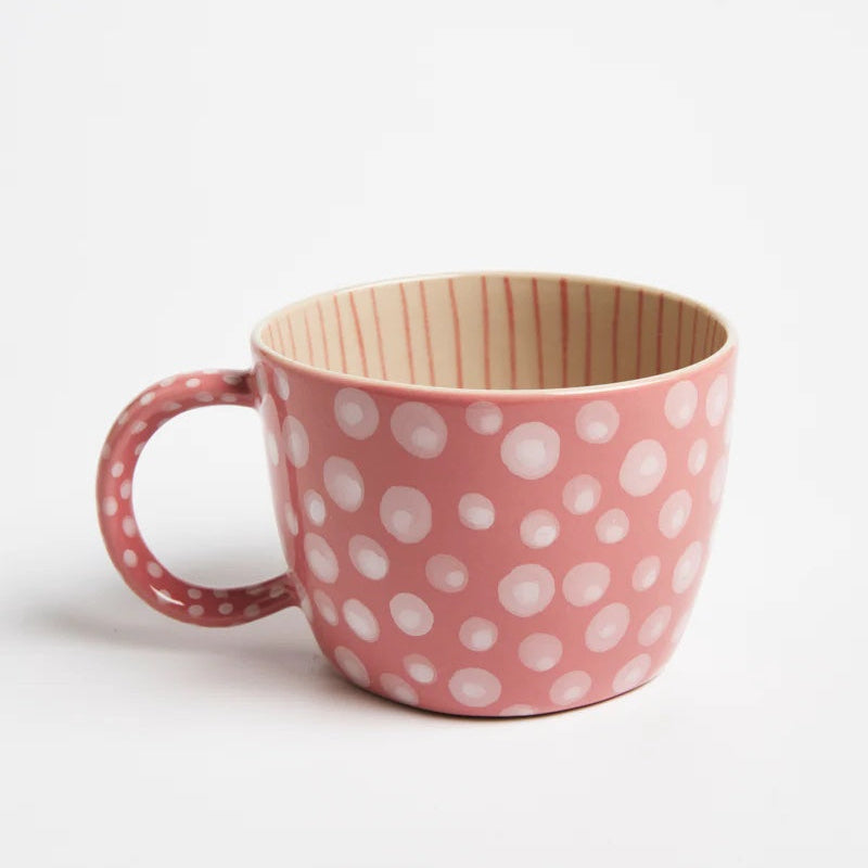 Chino Mug / Pink Dot