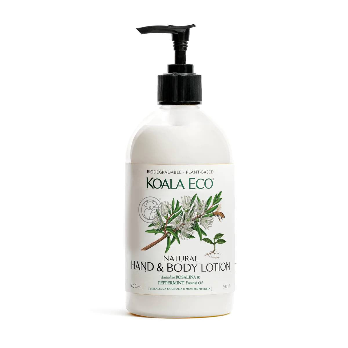 Natural Hand &amp; Body Lotion / Rosalina &amp; Peppermint