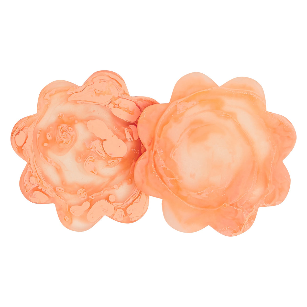 Cecilia Resin Coasters Set of 2 / Caviar