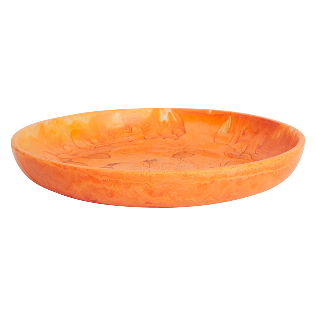 Medina Resin Platter / Persimmon