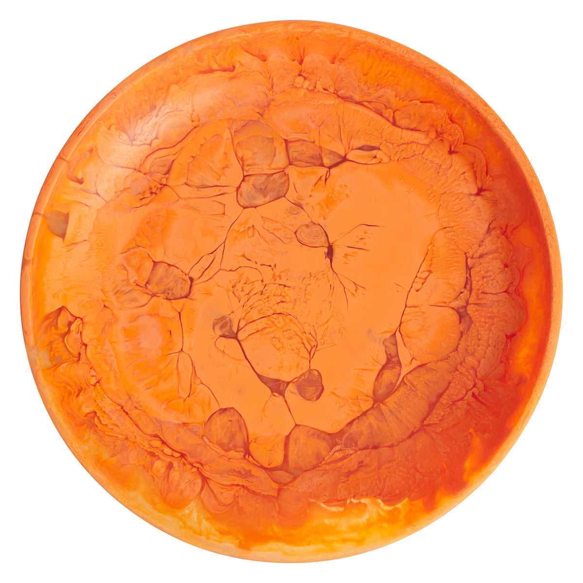 Medina Resin Platter / Persimmon