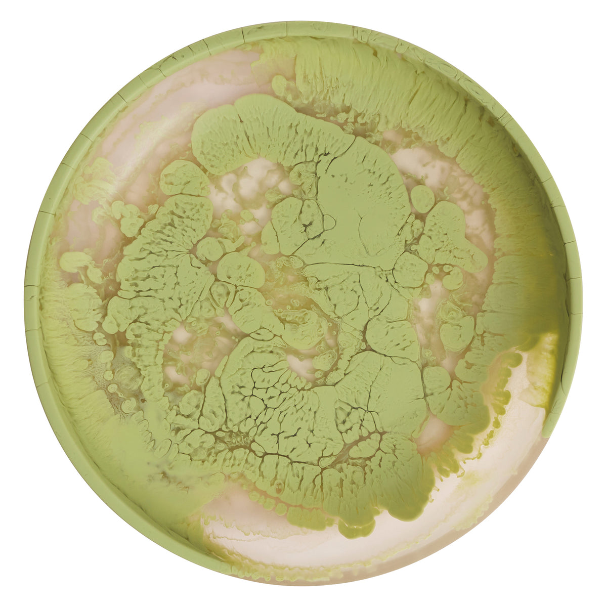 Medina Resin Platter / Pistachio