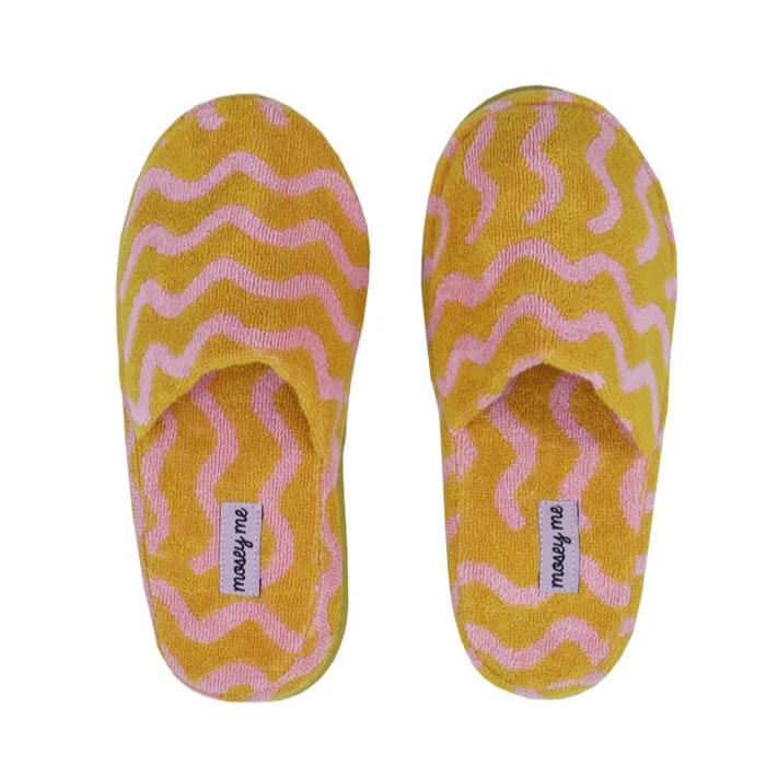 Ripple Terry Slippers