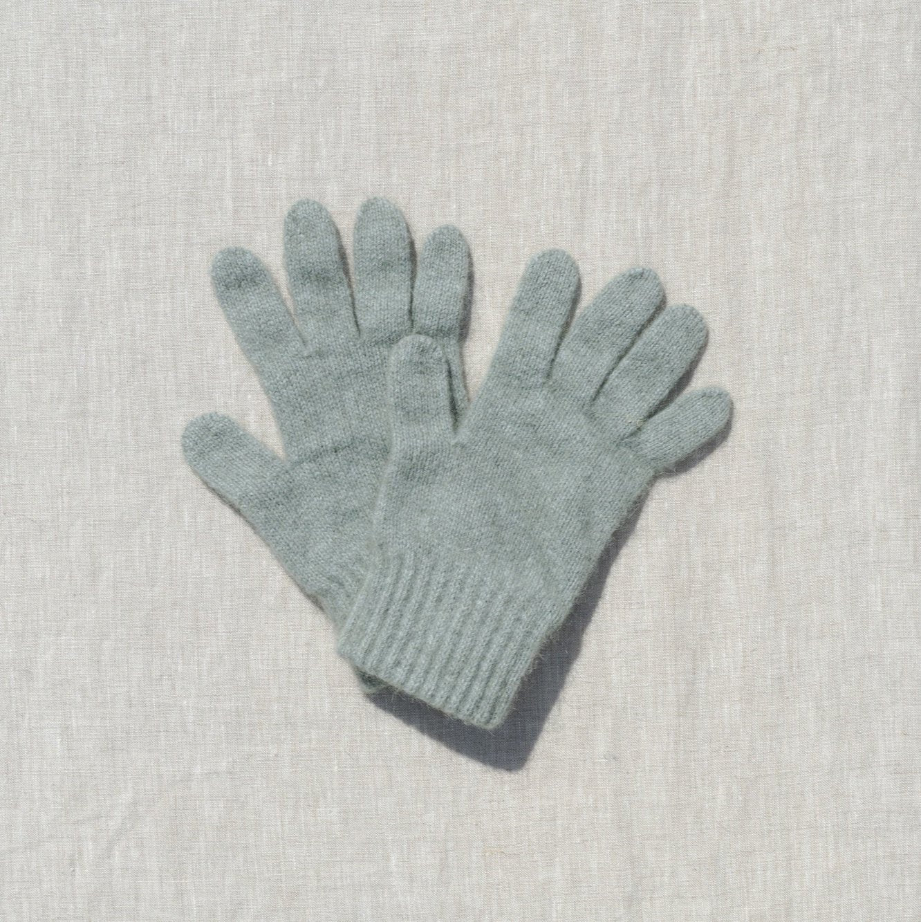 Possum Merino Gloves / Mint