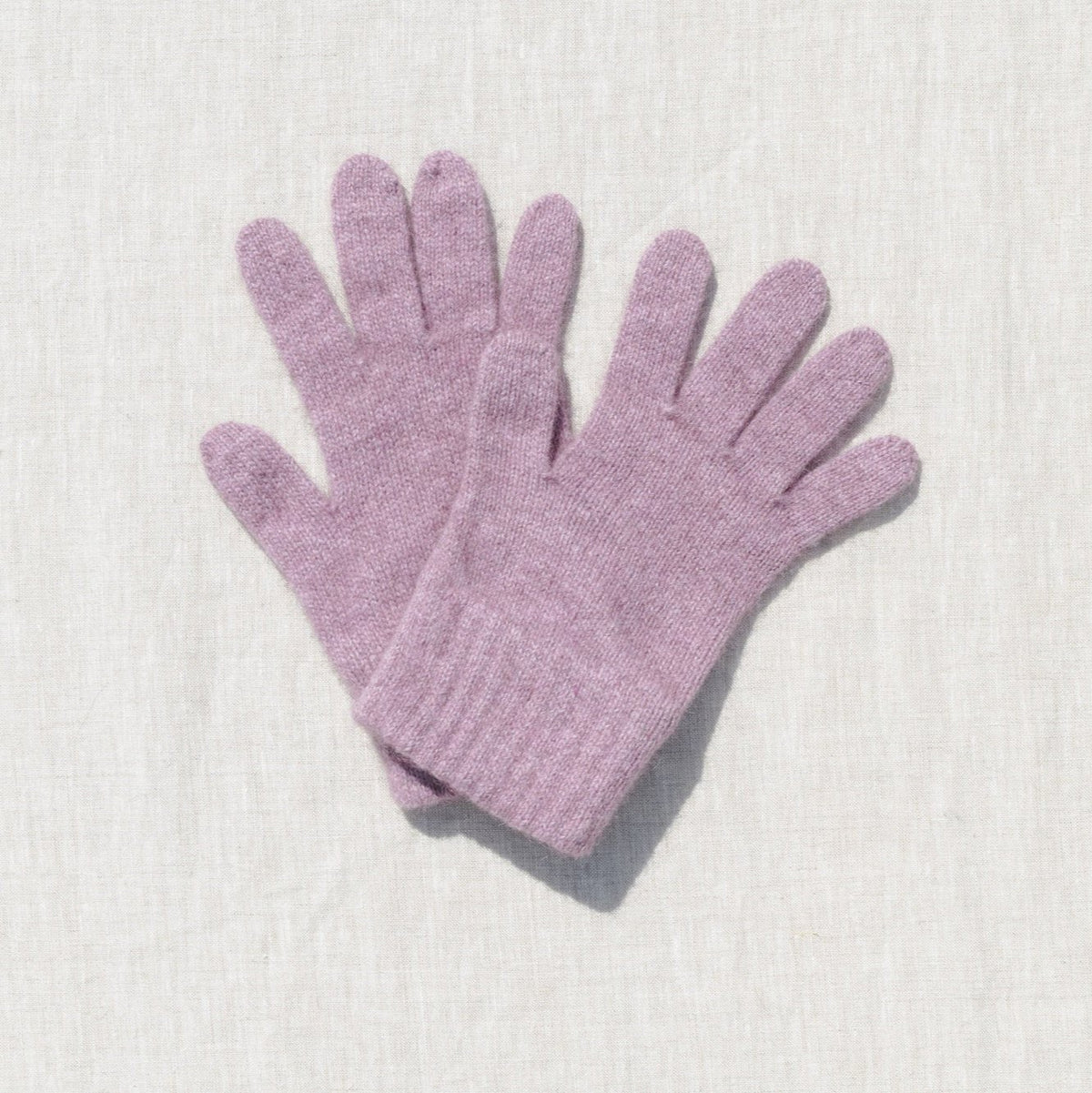 Possum Merino Gloves / Heather