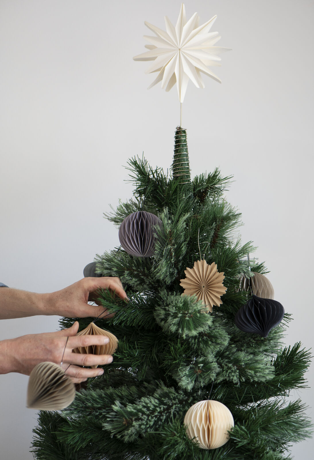 Tree Topper Star 35cm / White