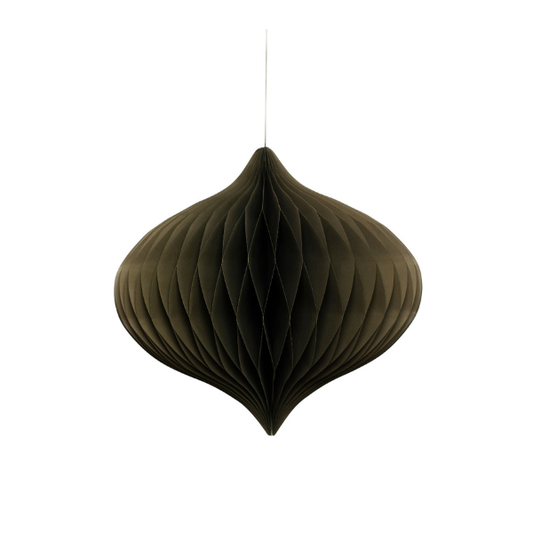 Statement Hanging Jewel 30cm / Olive