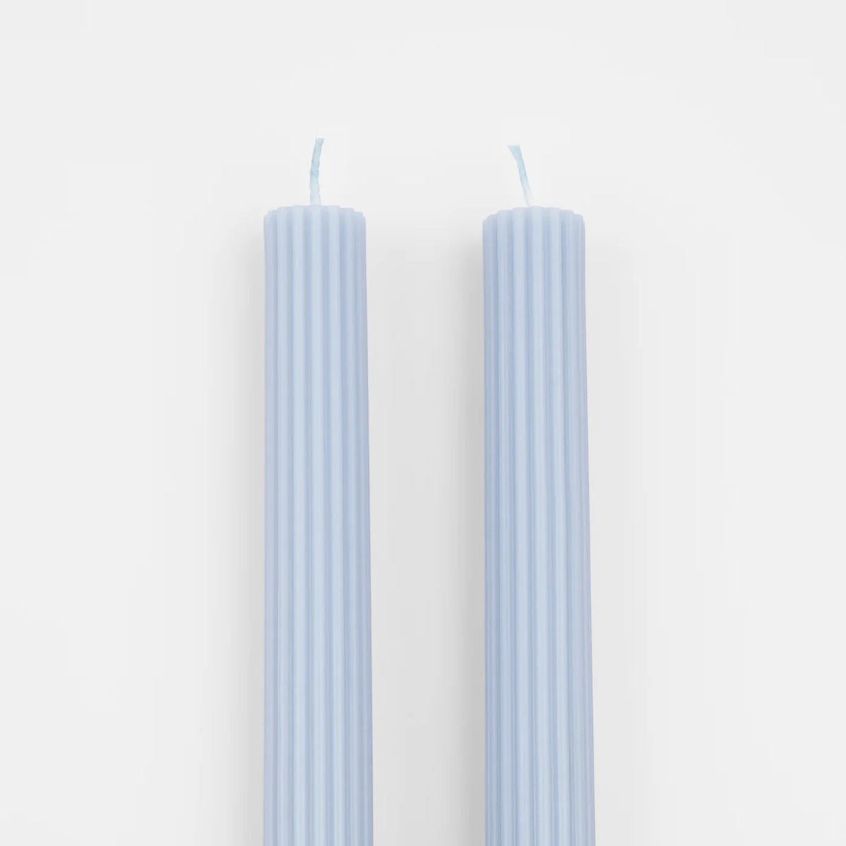 Summer Sky Blue Table Candles / Pack of 2