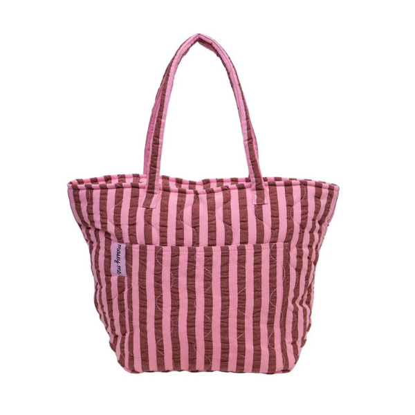 Sundae Seersucker Quilted Bag