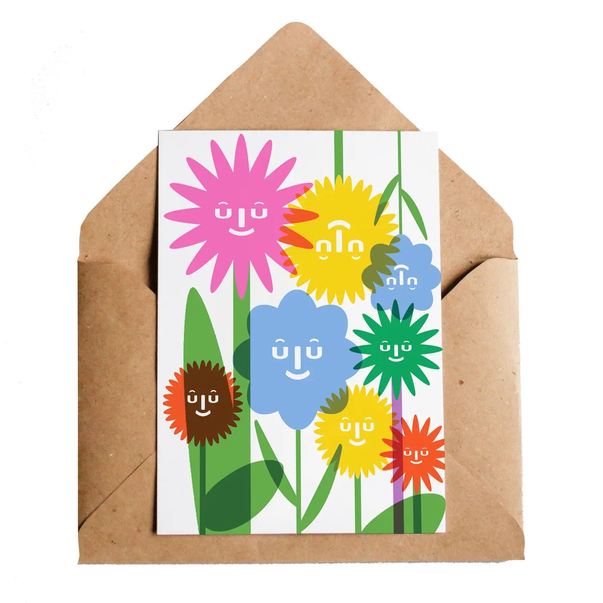 The Flowers Greeting Card