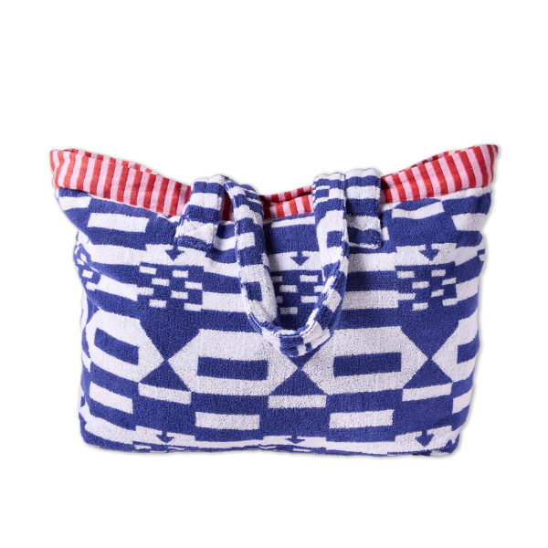 Anna Spiro Tik Tak Terry Oversized Beach Bag