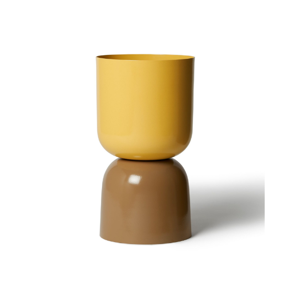 Tone Planter / Mustard & Bark