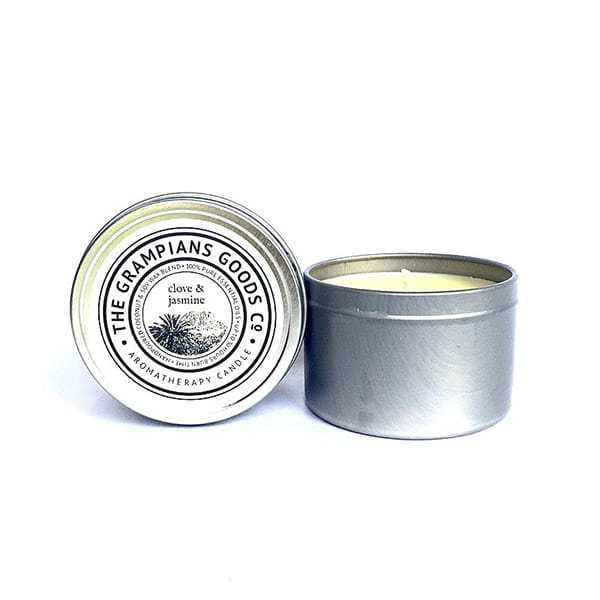 Travel Tin Candle / Clove &amp; Jasmine