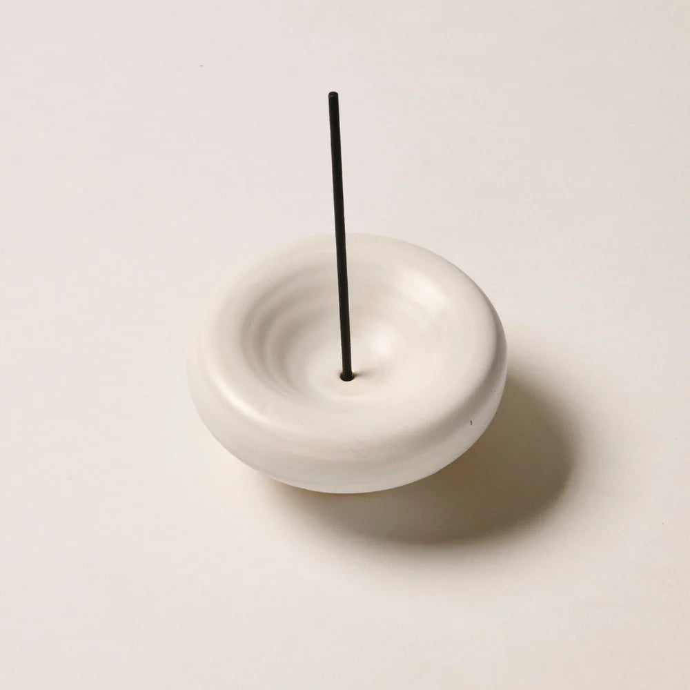 The Vessel Incense Holder / White