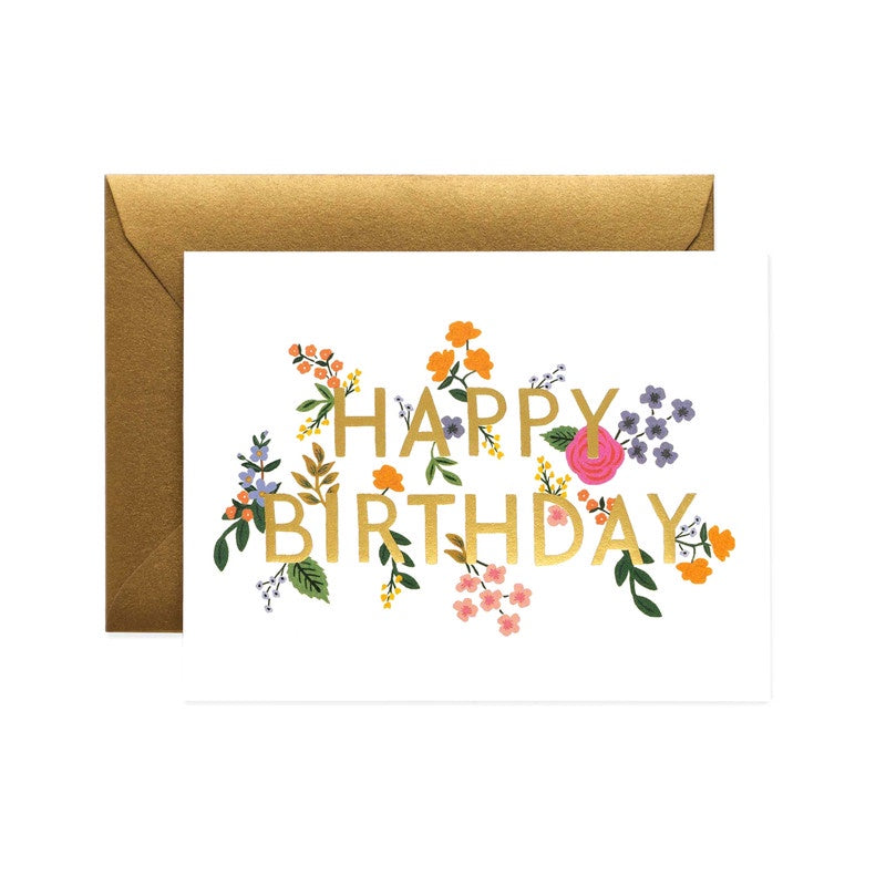 Greeting Card / Wildwood Birthday