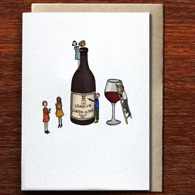 Greeting Card / Wine Time