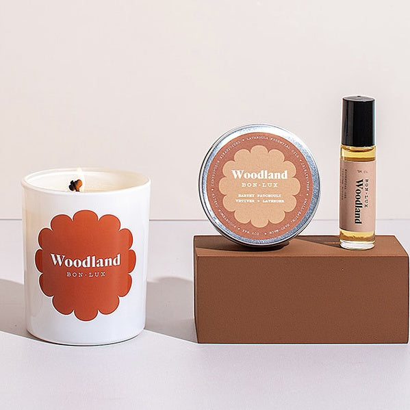 Woodland Travel Tin Candle