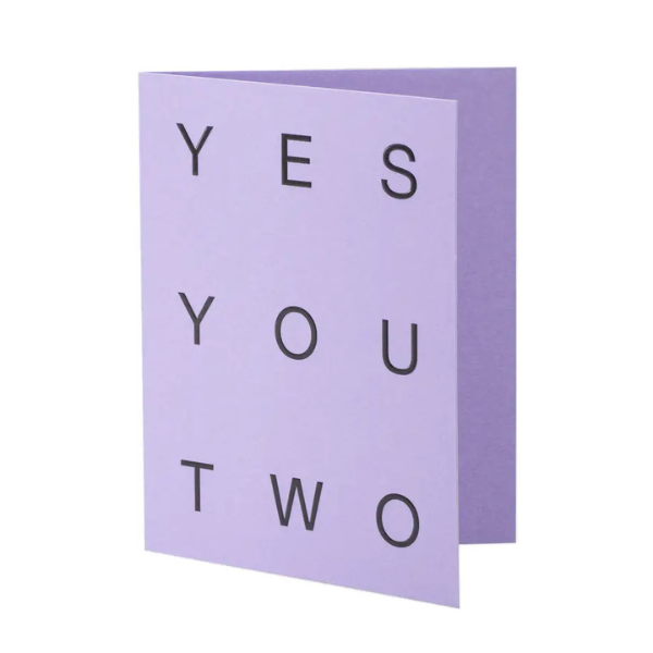 Greeting Card / Yes You Two
