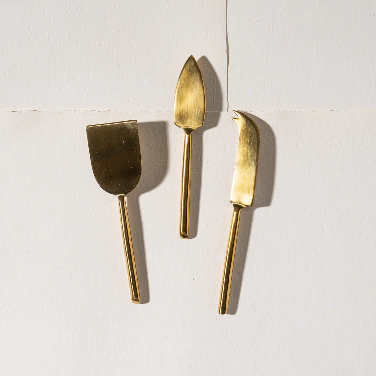 Zoya Brass Cheese Set