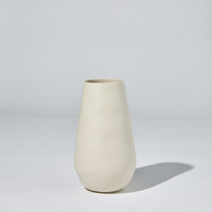 Teardrop Vase Large / Chalk
