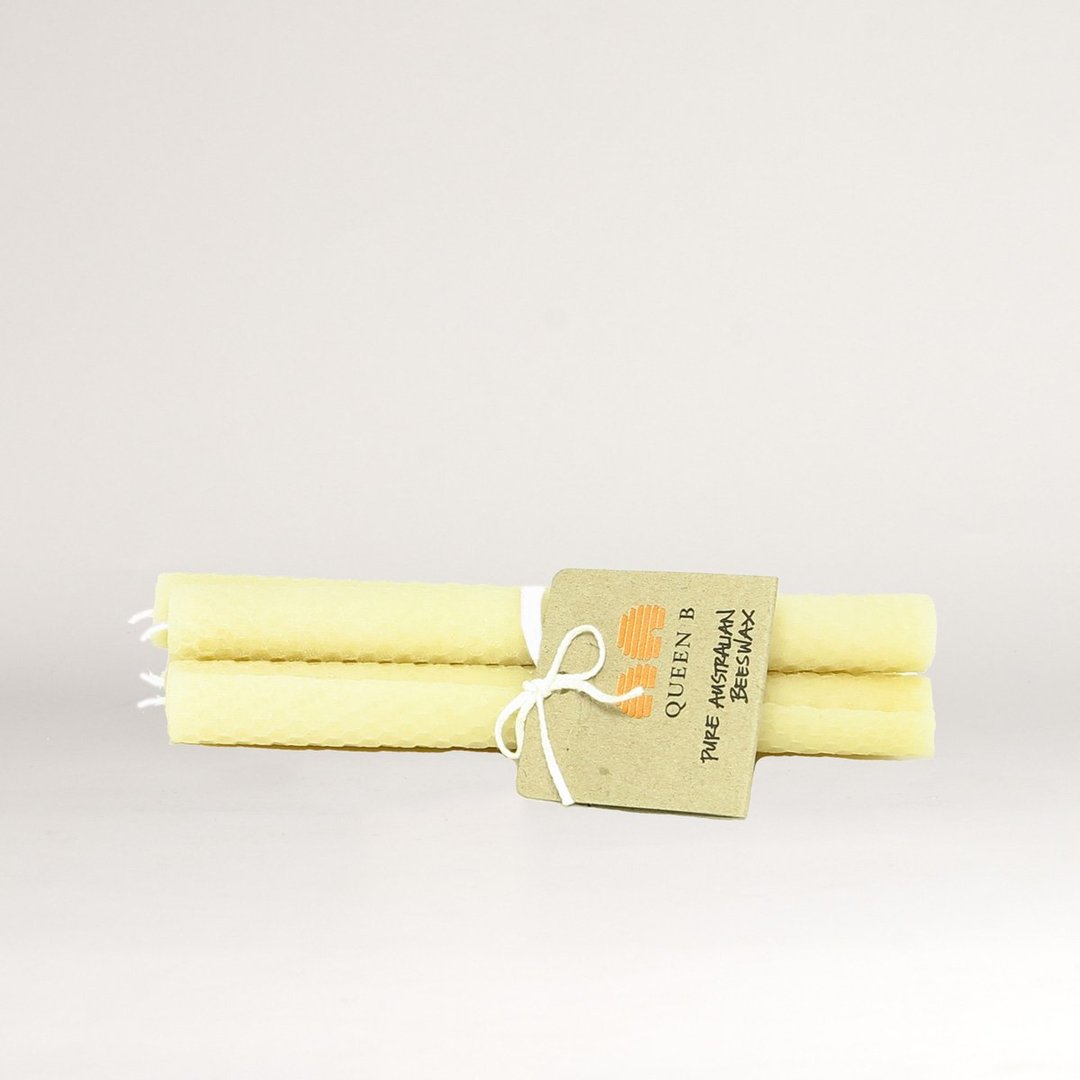 Beeswax 20cm Handrolled Candles