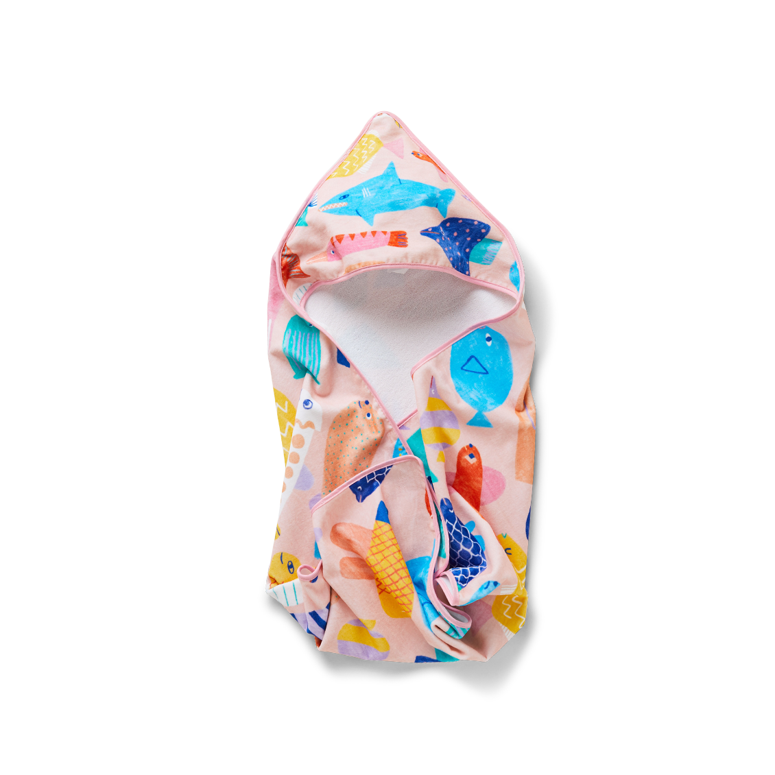 Baby Hooded Towel / Rainbow Reef