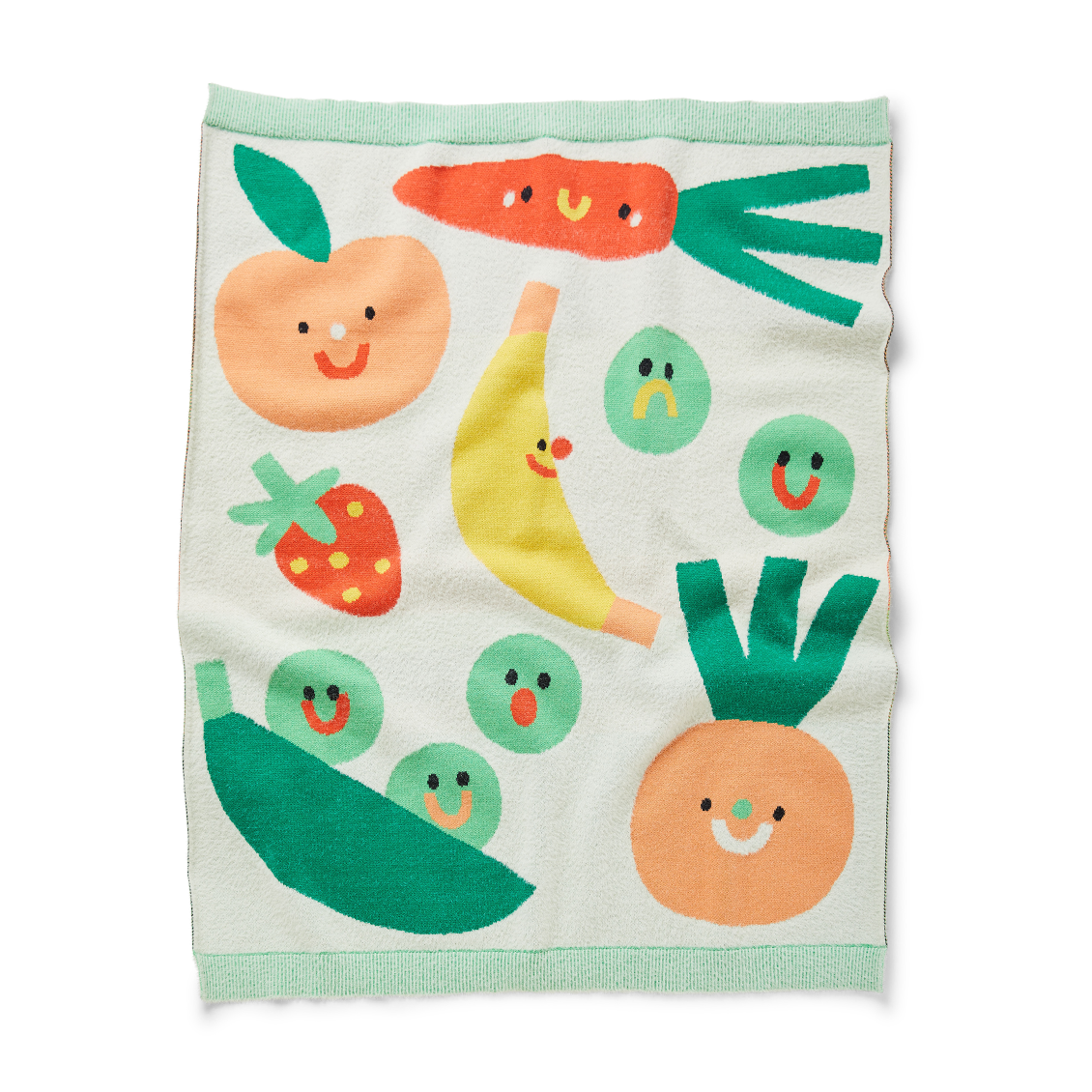 Baby Blanket / Friends with Salad