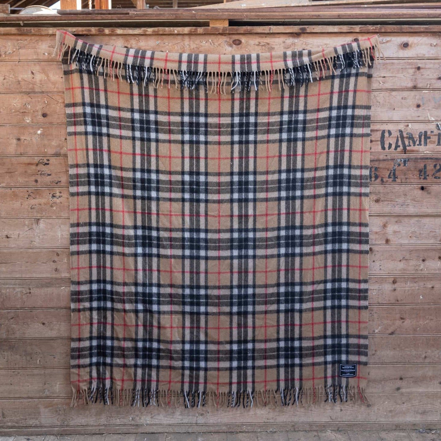 Wool Scottish Tartan Blanket