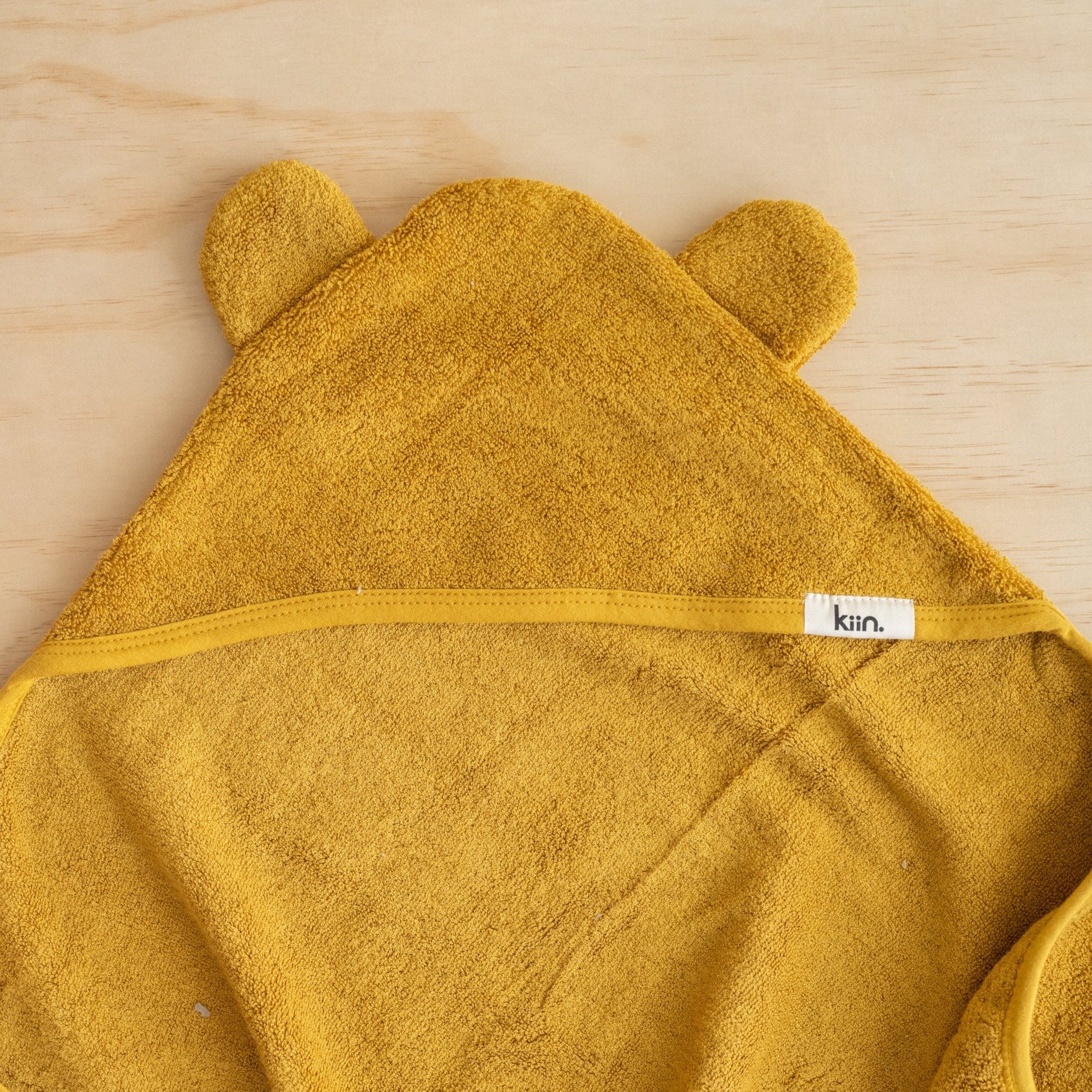 Hooded Towel / Mustard