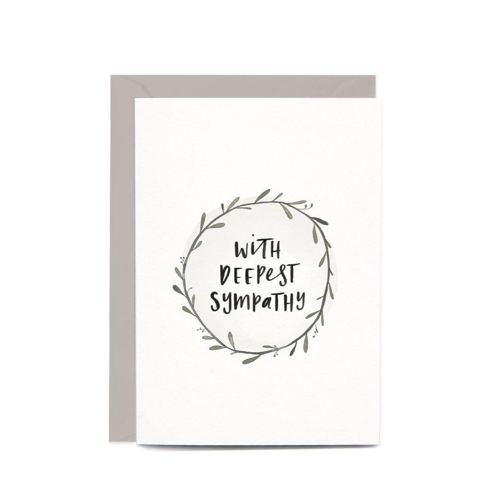 Greeting Card / Sympathy Wreath