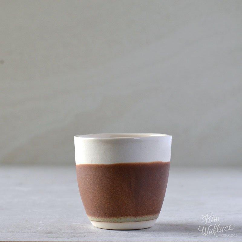 Handmade Espresso Cup / Rust