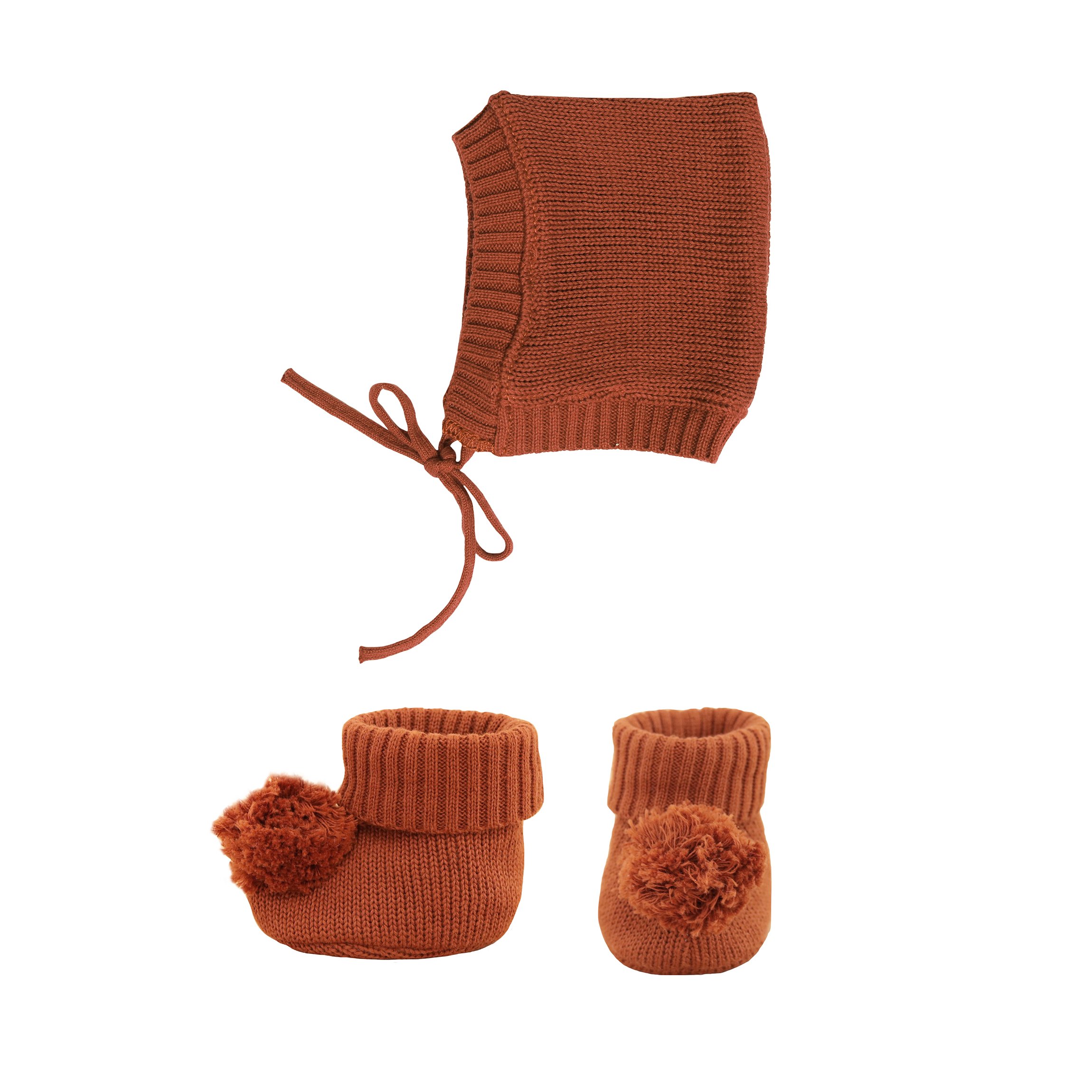 Dinkum Doll Knit Set / Umber