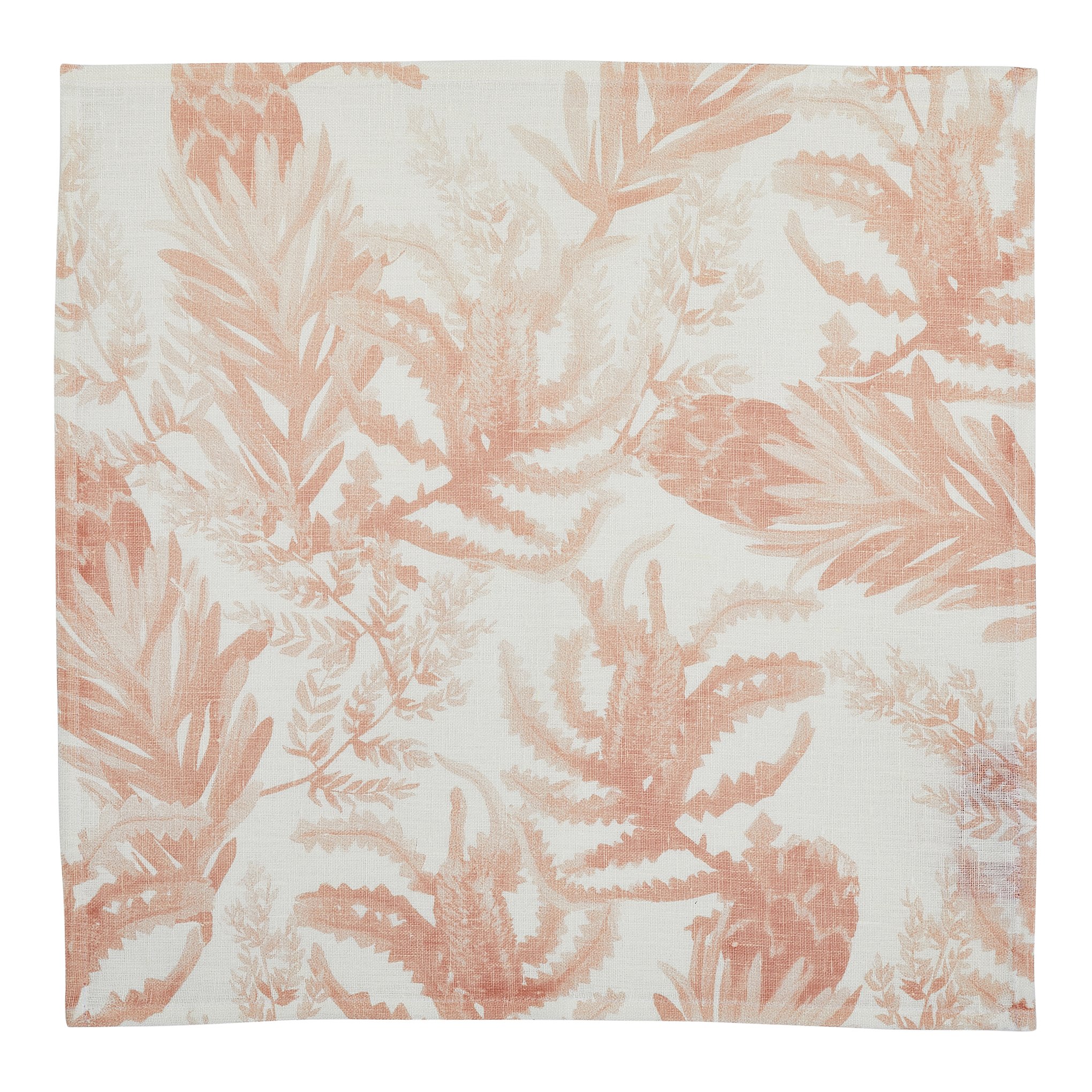 Linen Napkin Set of 6 / Protea Petal