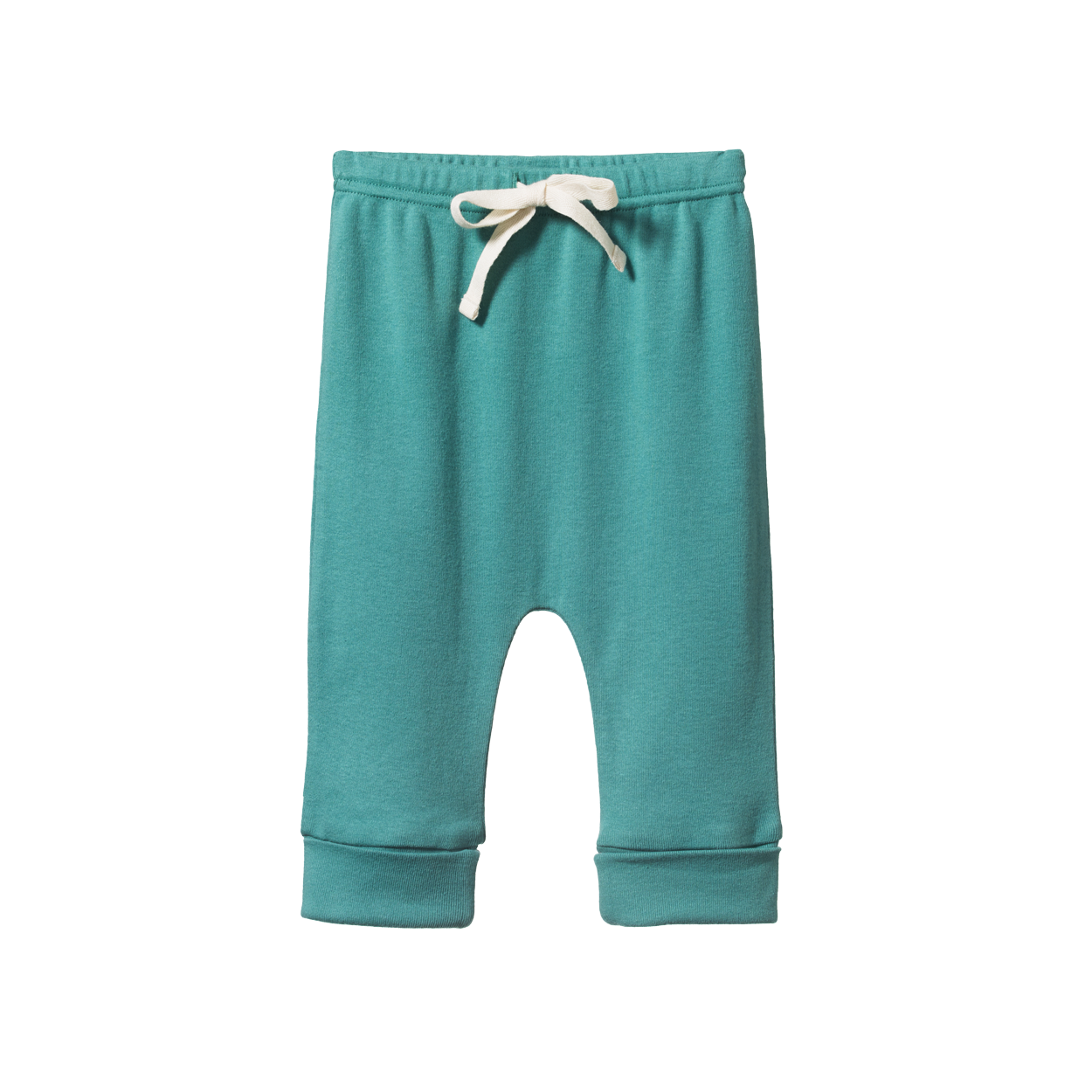 Cotton Drawstring Pants / Isle Green