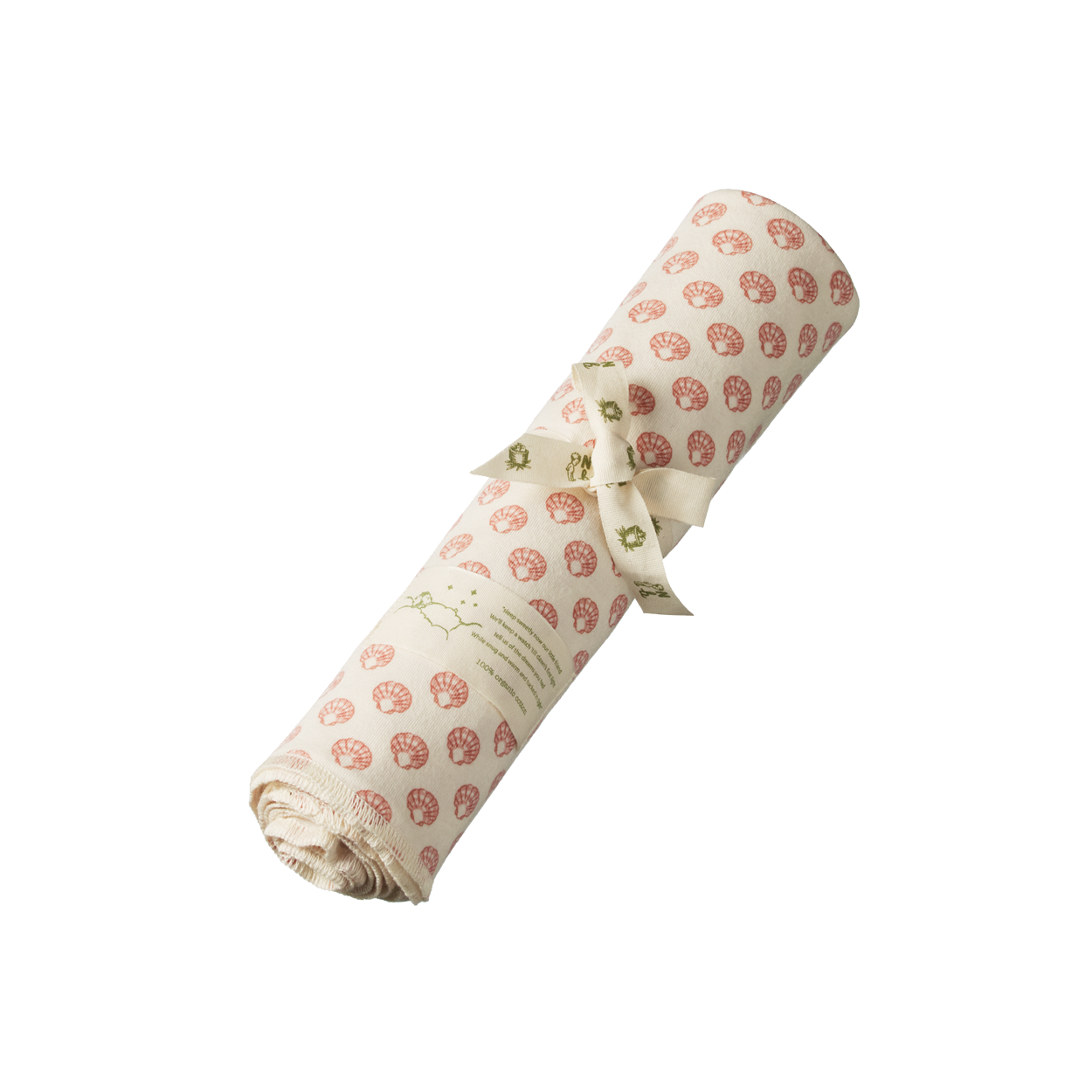 Cotton Wrap / Scallop Shell Print