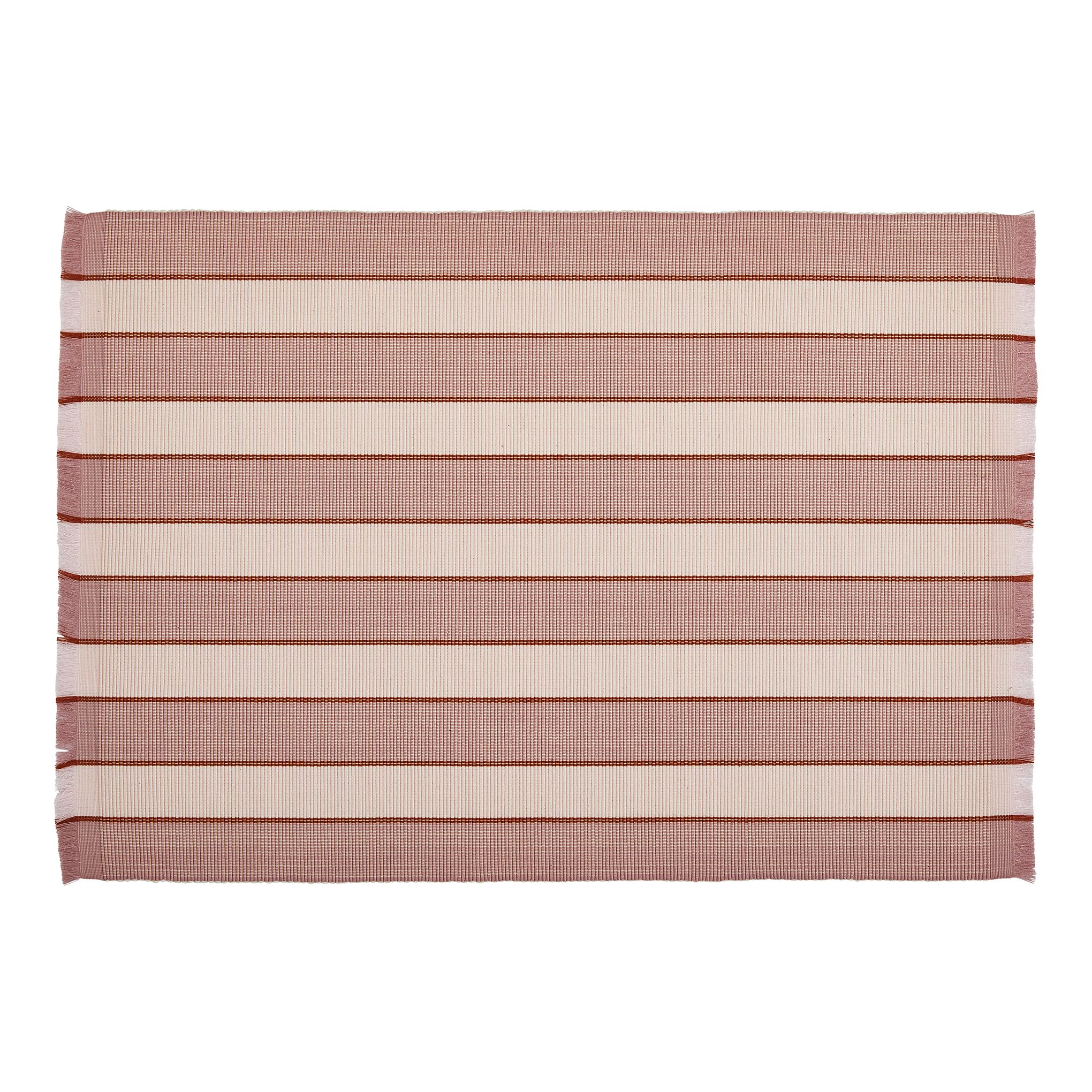 Placemat Set of 4 / Stripe Pink