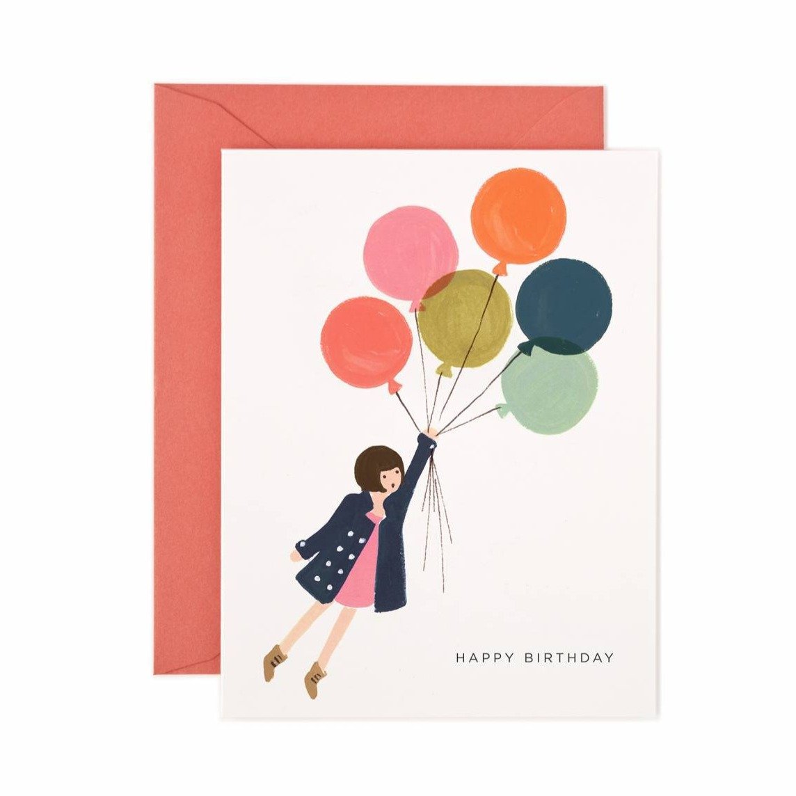 Greeting Card / Fly Away Birthday