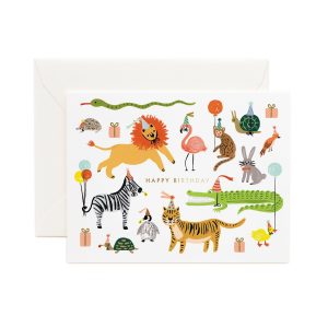 Greeting Card / Party Animals