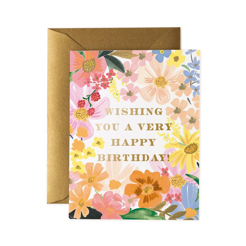 Greeting Card / Marguerite Birthday