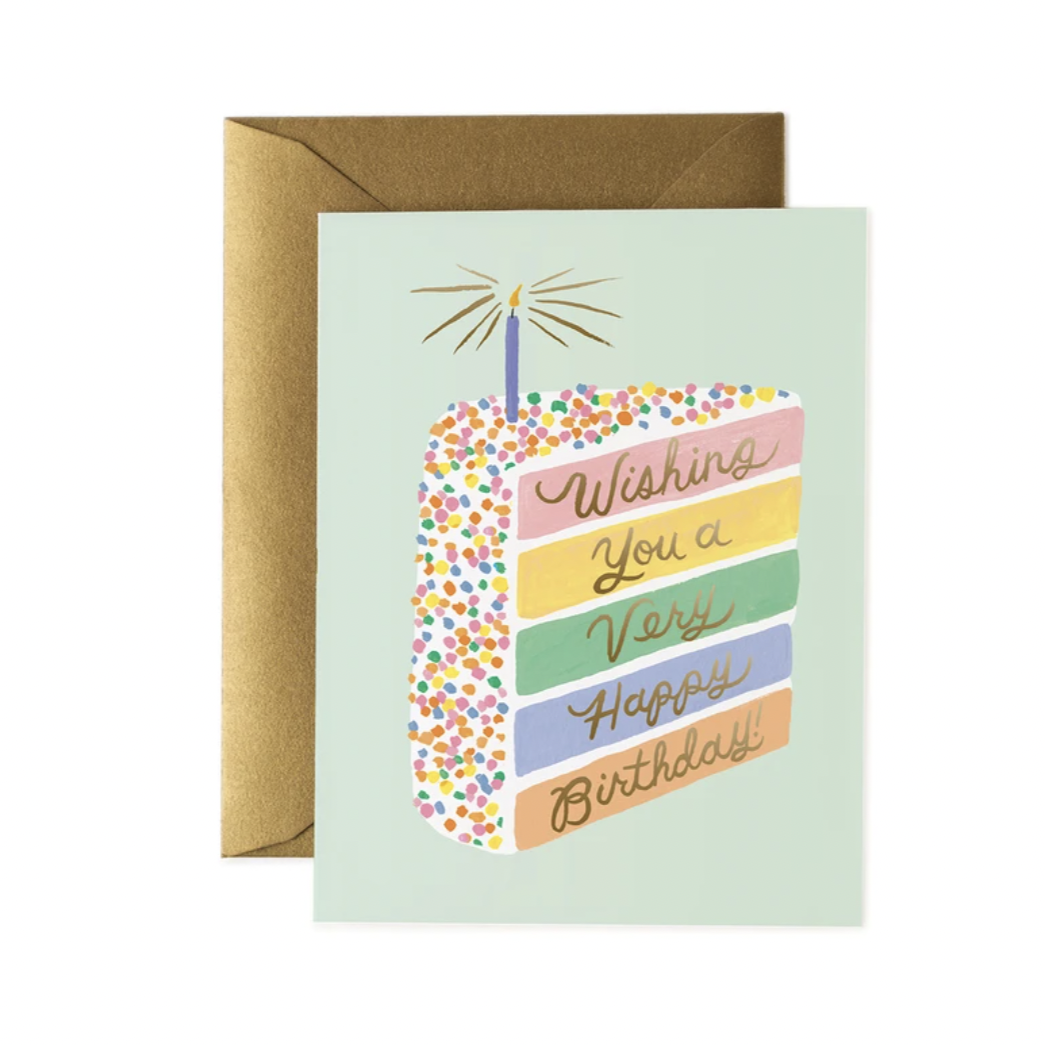 Greeting Card / Cake Slice Birthday