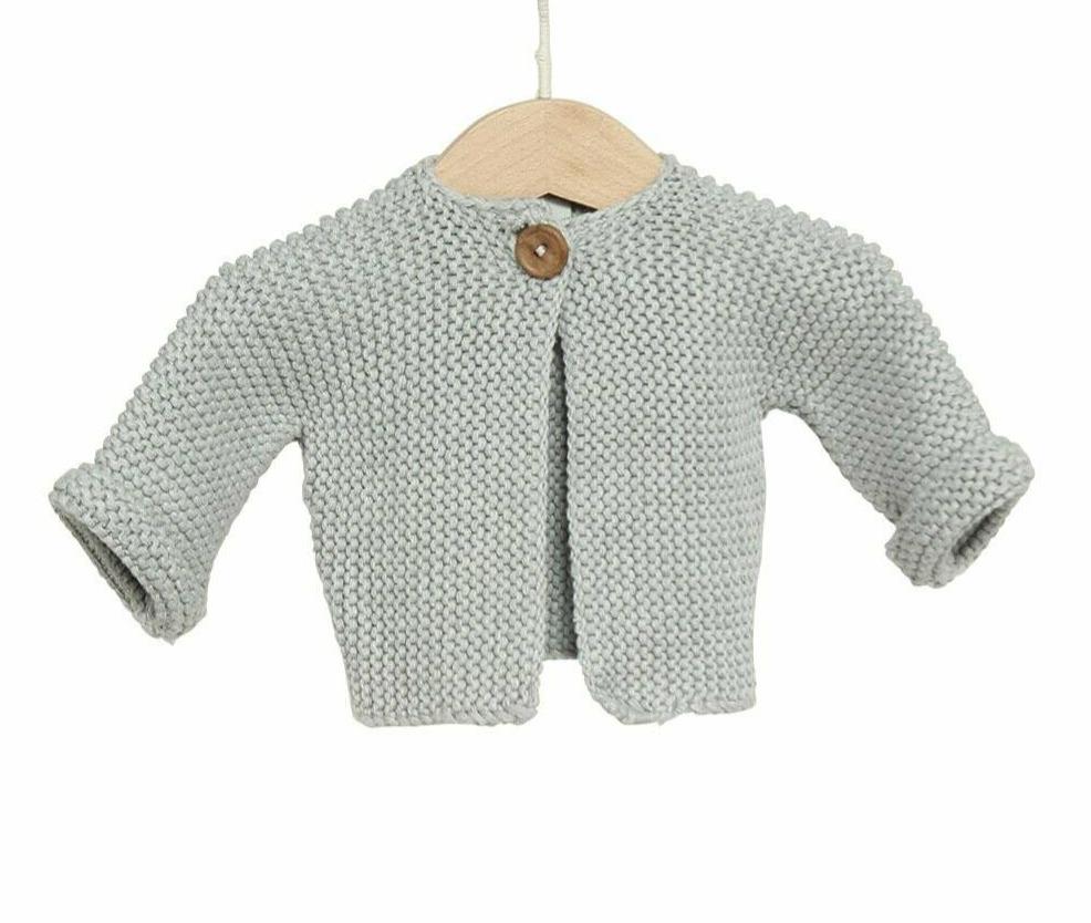 Cotton Chunky Knit Baby Cardigan