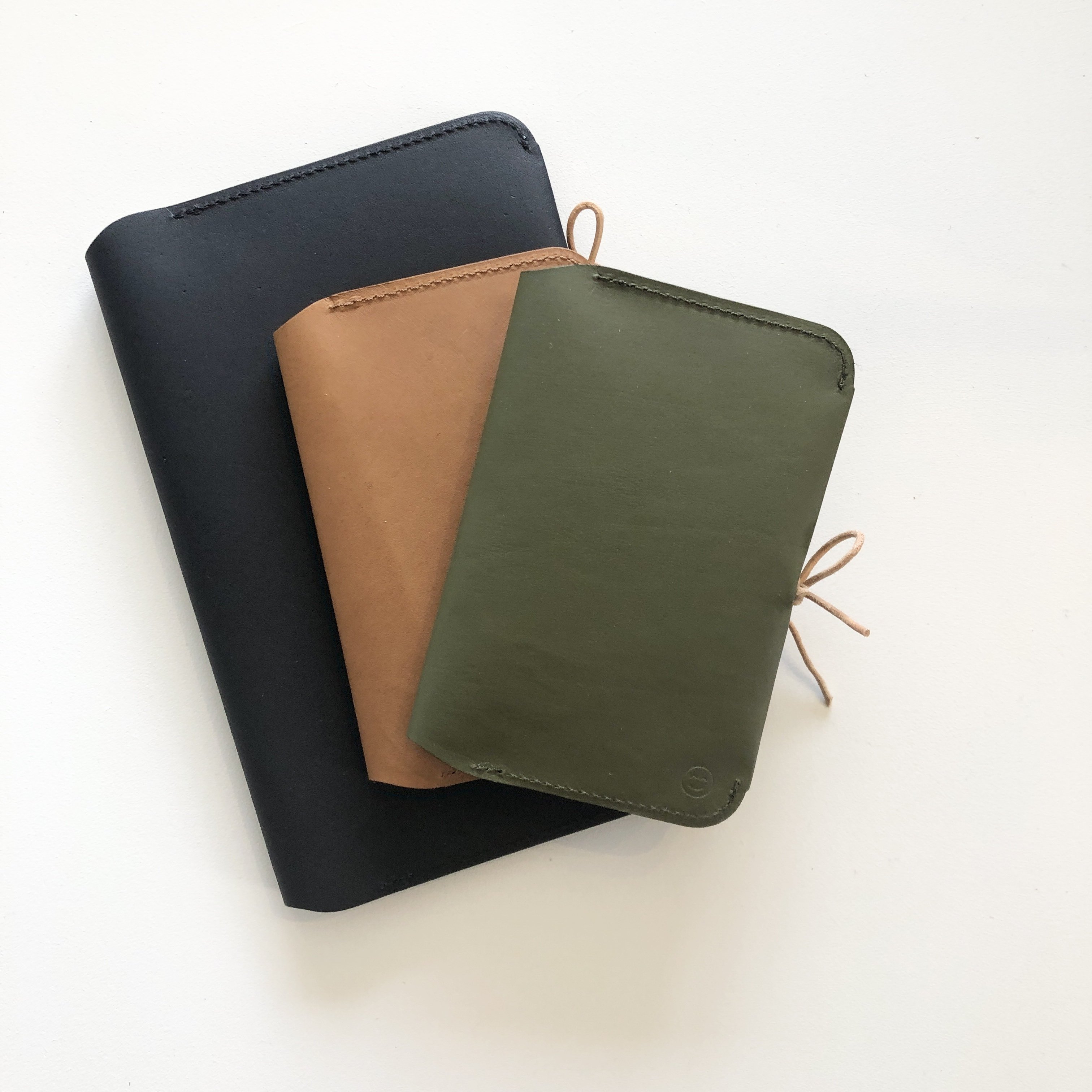 Shoelace Pocket Notebook Cover / Terracotta