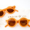 Sustainable Kids Sunglasses / Golden