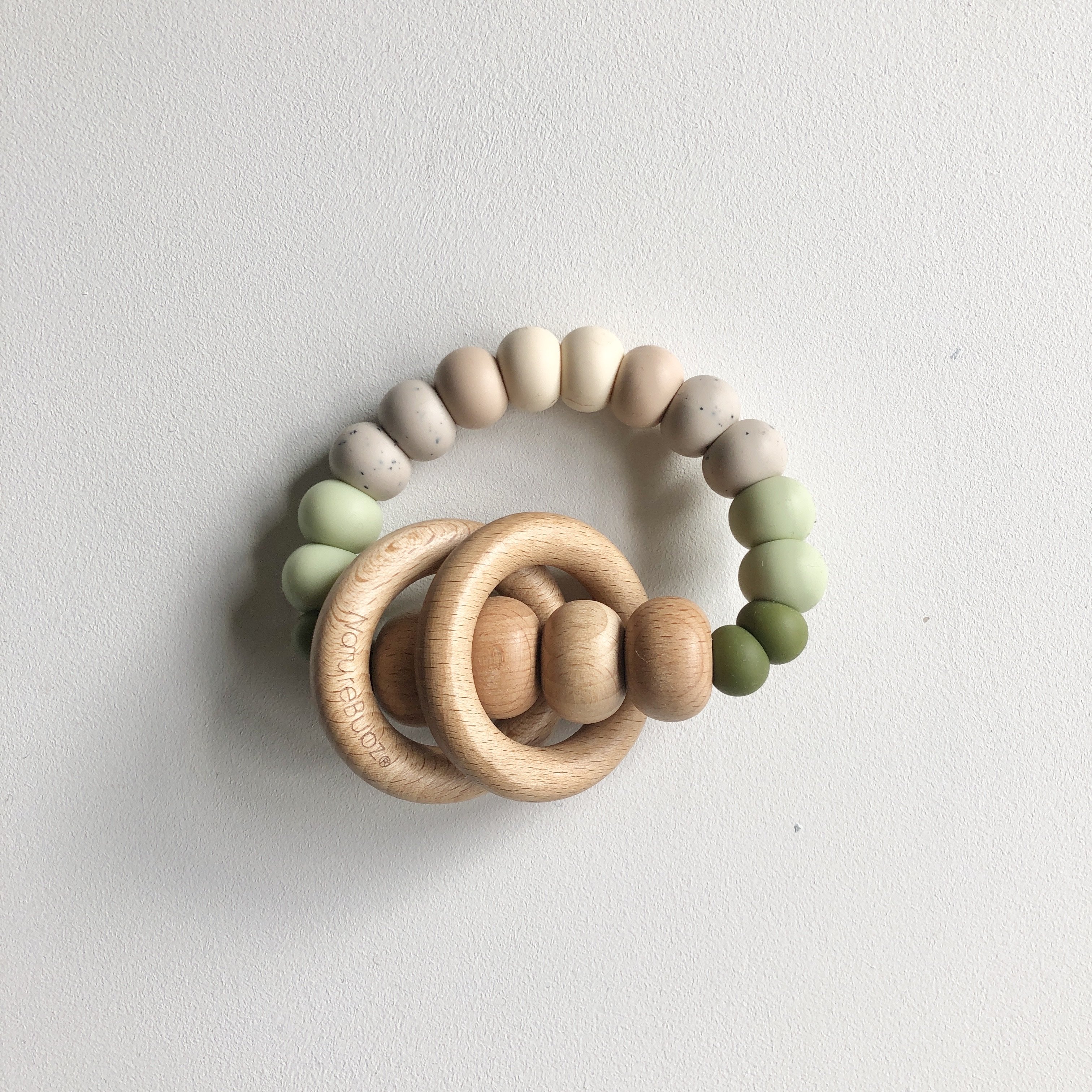 Rainbow Rattle Teether / Forest