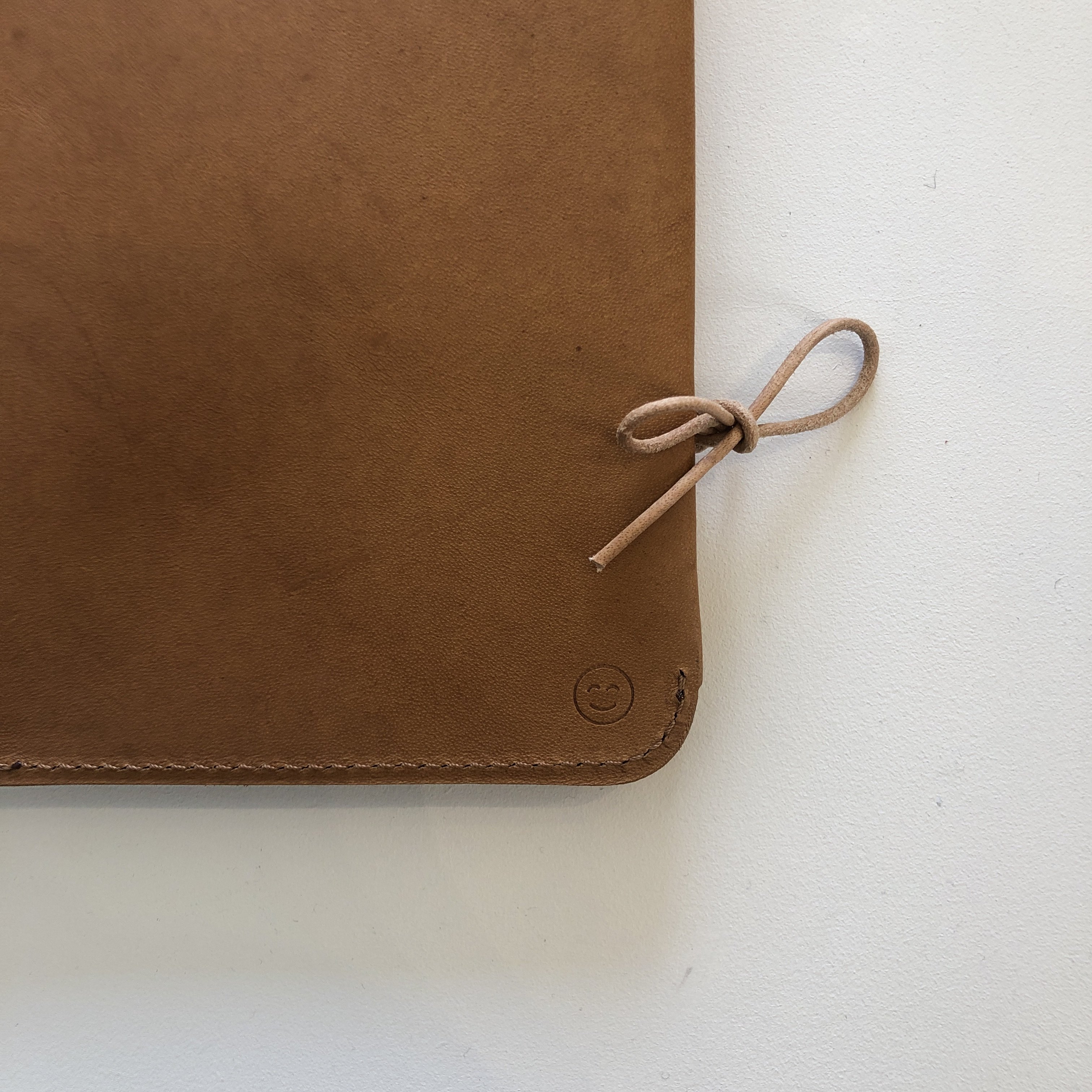 Shoelace Medium Notebook Cover / Terracotta